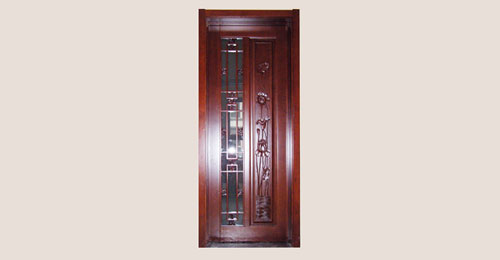 南海卧室门选红木门中式风格还是白色好
