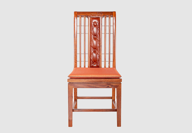 南海芙蓉榭中式实木餐椅效果图