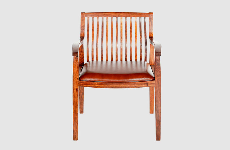 南海中式实木大方椅家具效果图