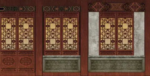 南海隔扇槛窗的基本构造和饰件
